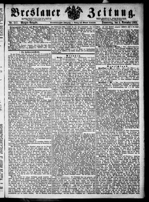 Breslauer Zeitung vom 05.11.1863