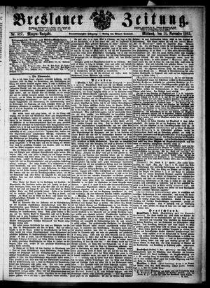 Breslauer Zeitung on Nov 11, 1863