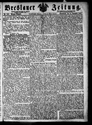 Breslauer Zeitung vom 14.11.1863