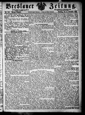 Breslauer Zeitung vom 15.11.1863