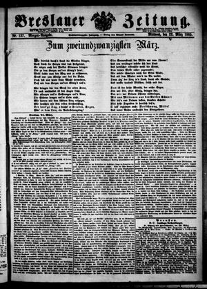 Breslauer Zeitung vom 22.03.1865