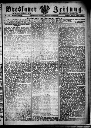 Breslauer Zeitung vom 28.03.1865