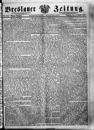 Breslauer Zeitung vom 14.08.1866