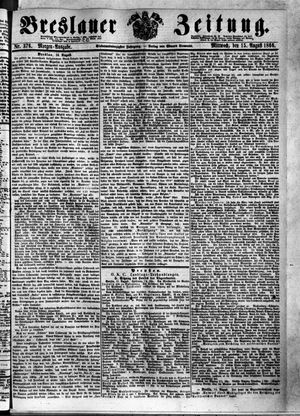 Breslauer Zeitung on Aug 15, 1866