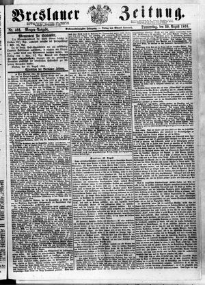 Breslauer Zeitung vom 30.08.1866