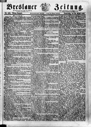 Breslauer Zeitung vom 30.08.1866