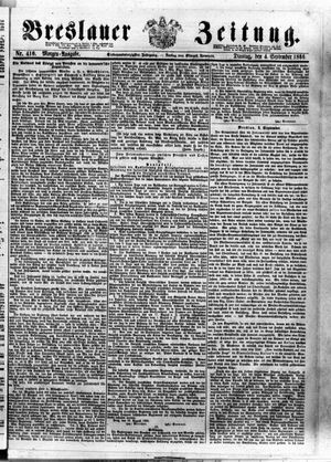 Breslauer Zeitung vom 04.09.1866