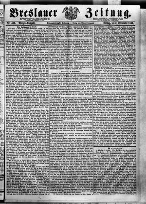 Breslauer Zeitung vom 07.09.1866