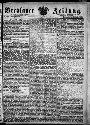 Breslauer Zeitung vom 24.09.1866