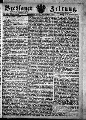 Breslauer Zeitung vom 28.09.1866