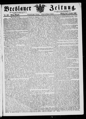 Breslauer Zeitung vom 05.10.1868