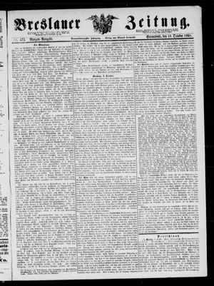 Breslauer Zeitung vom 10.10.1868