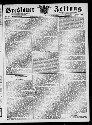 Breslauer Zeitung on Oct 11, 1868