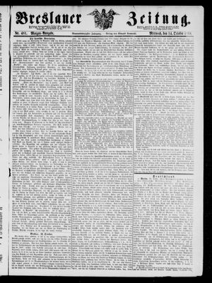 Breslauer Zeitung on Oct 14, 1868
