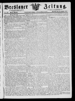 Breslauer Zeitung vom 14.10.1868