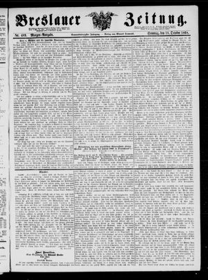Breslauer Zeitung vom 18.10.1868