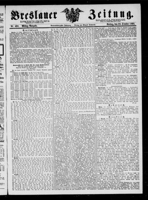 Breslauer Zeitung vom 23.10.1868