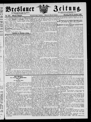 Breslauer Zeitung vom 25.10.1868