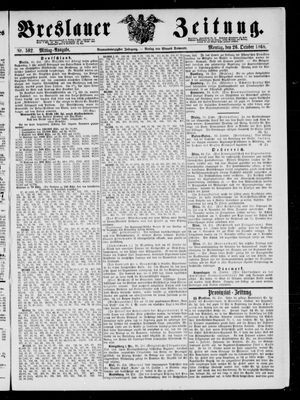 Breslauer Zeitung vom 26.10.1868