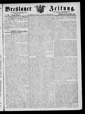 Breslauer Zeitung vom 28.10.1868