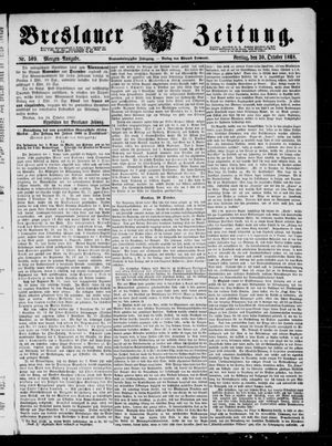 Breslauer Zeitung on Oct 30, 1868