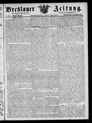 Breslauer Zeitung on Nov 3, 1868