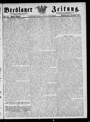 Breslauer Zeitung vom 04.11.1868