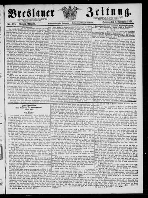 Breslauer Zeitung vom 08.11.1868