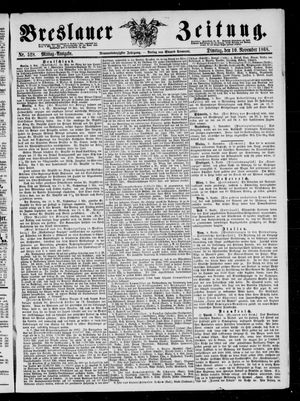 Breslauer Zeitung on Nov 10, 1868