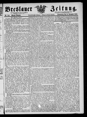 Breslauer Zeitung on Nov 19, 1868