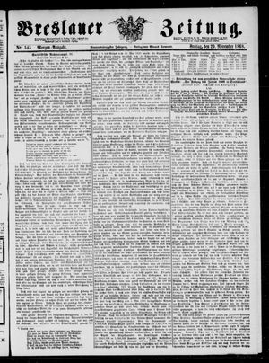 Breslauer Zeitung on Nov 20, 1868