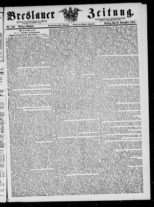 Breslauer Zeitung on Nov 20, 1868