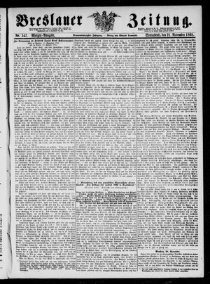 Breslauer Zeitung on Nov 21, 1868