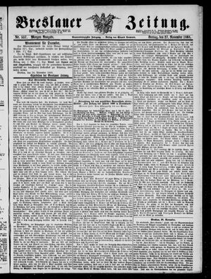 Breslauer Zeitung vom 27.11.1868