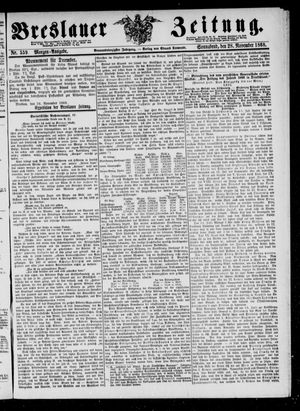Breslauer Zeitung on Nov 28, 1868