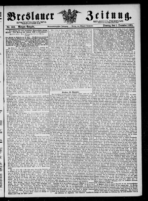 Breslauer Zeitung vom 01.12.1868
