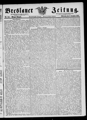 Breslauer Zeitung vom 02.12.1868