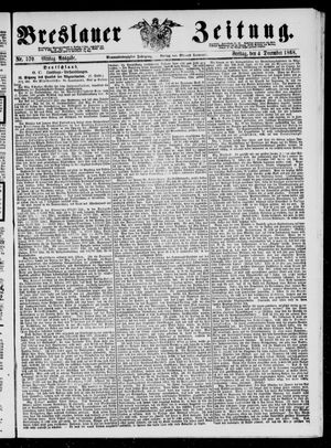Breslauer Zeitung vom 04.12.1868