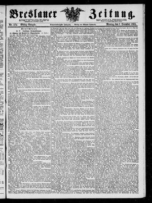 Breslauer Zeitung vom 07.12.1868
