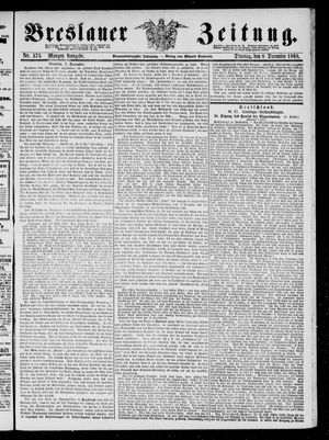 Breslauer Zeitung vom 08.12.1868