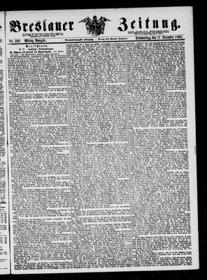 Breslauer Zeitung on Dec 17, 1868