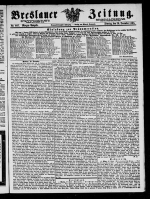 Breslauer Zeitung on Dec 29, 1868