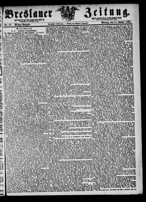 Breslauer Zeitung vom 18.01.1869