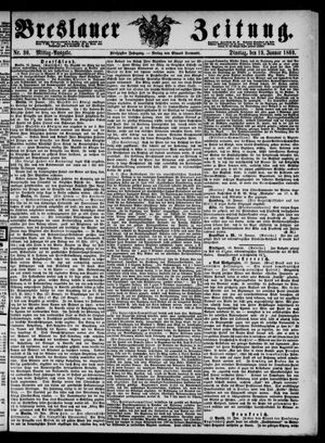 Breslauer Zeitung on Jan 19, 1869