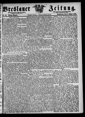 Breslauer Zeitung on Jan 21, 1869