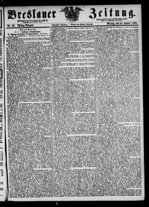 Breslauer Zeitung on Jan 25, 1869