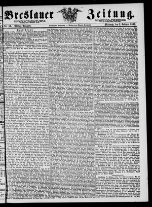 Breslauer Zeitung vom 03.02.1869