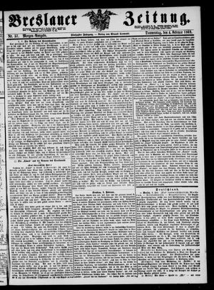 Breslauer Zeitung on Feb 4, 1869