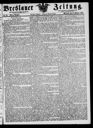Breslauer Zeitung on Feb 10, 1869