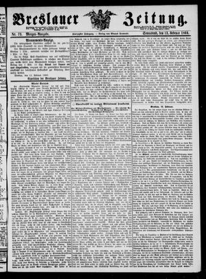 Breslauer Zeitung on Feb 13, 1869